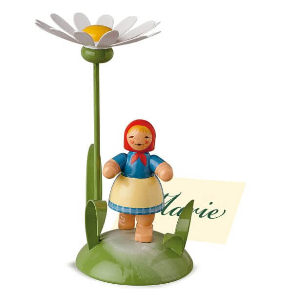 Place Card Holder Girl with Marguerite by Wendt & Kühn Place Card Holder Girl with Marguerite by Wendt & Kühn Image