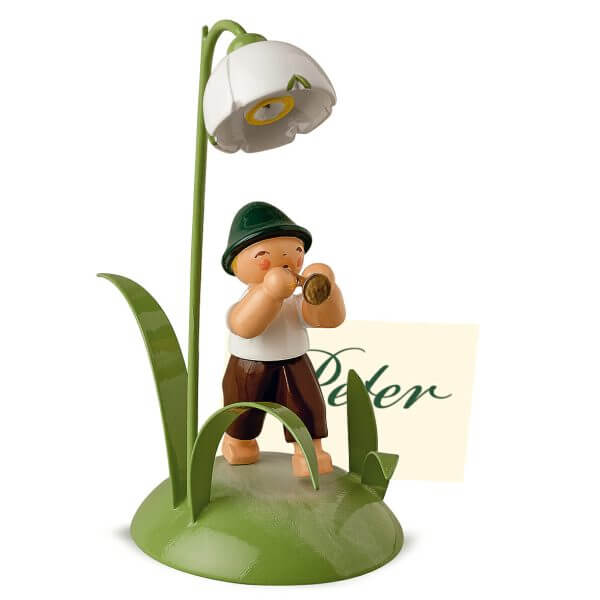 Place Card Holder Boy with Snowflake by Wendt & Kühn Image