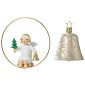 Angel in Ring with Little Tree and Silver Bell by Wendt & Kühn Image