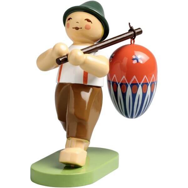 Boy with Egg on Pole by Wendt & Kühn Boy with Egg on Pole by Wendt & Kühn Image