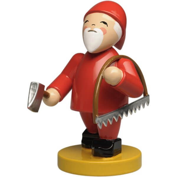 Gnome with Bow Saw and Axe by Wendt & Kühn Image