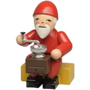 Gnome with Coffee Grinder by Wendt & Kühn Image