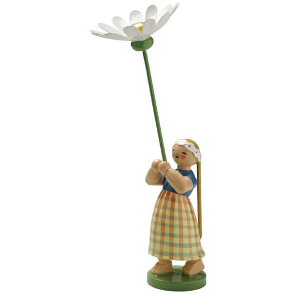 Girl with Marguerite by Wendt & Kühn Image