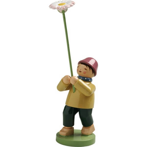Boy with Daisy by Wendt & Kühn Image