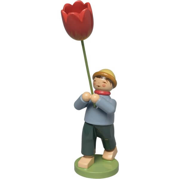 Boy with Tulip by Wendt & Kühn Image