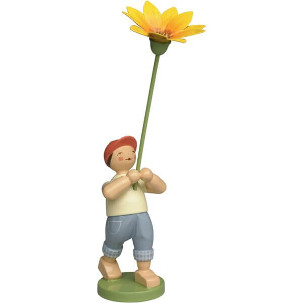 Boy with Gazania by Wendt & Kühn Image