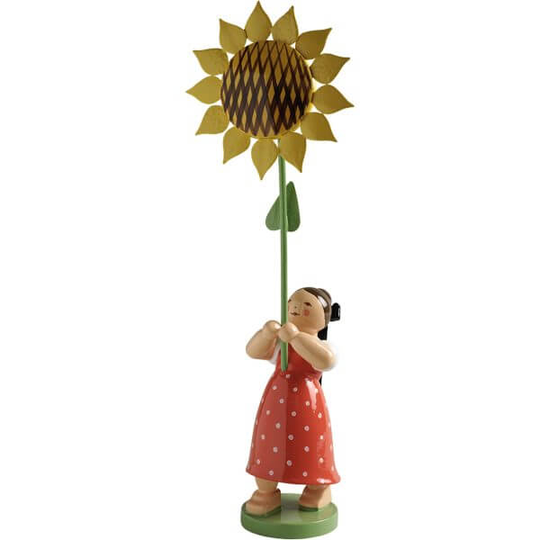 Girl with Sunflower by Wendt & Kühn Image