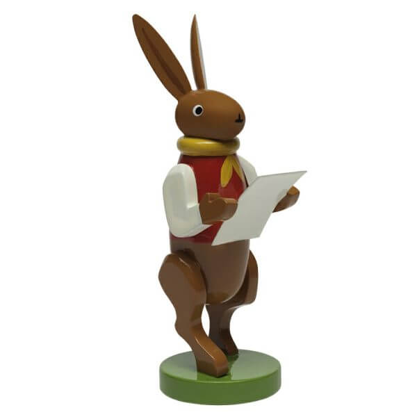 Bunny Musician with Sheet of Music by Wendt & Kühn Image