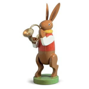 Bunny Musician with French Horn by Wendt & Kühn Image