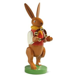 Bunny Musician with Headless Tambourine by Wendt & Kühn Image