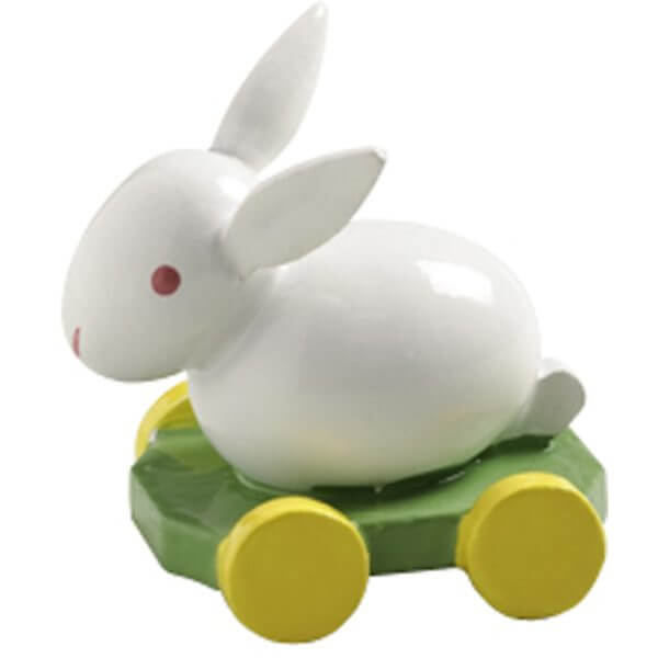Baby Bunny with Yellow Wheels by Wendt & Kühn Baby Bunny with Yellow Wheels by Wendt & Kühn Image