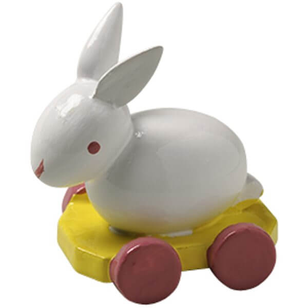 Baby Bunny with Red Wheels by Wendt & Kühn Baby Bunny with Red Wheels by Wendt & Kühn Image