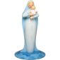 Large Pale Blue Standing Madonna with Infant Jesus by Wendt & Kühn Image