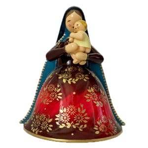 Richly Painted Madonna with Infant Jesus by Wendt & Kühn Image