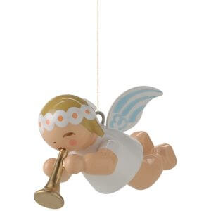 Little Suspended Angel with Small Trumpet by Wendt & Kühn Image