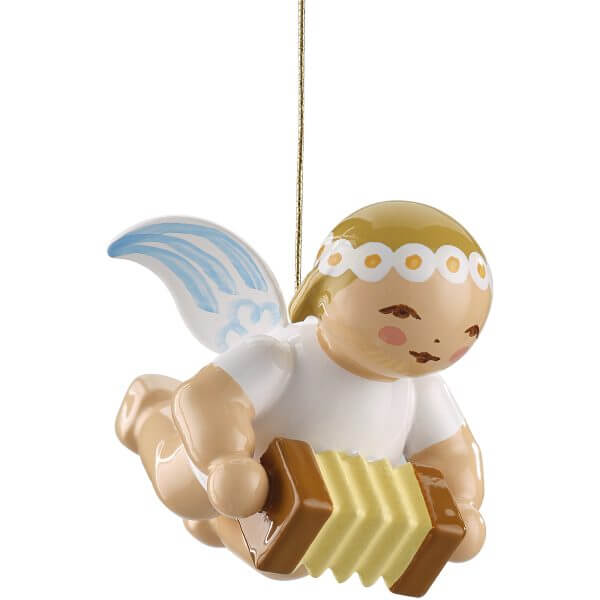 Little Suspended Angel with Bandoneon by Wendt & Kühn Little Suspended Angel with Bandoneon by Wendt & Kühn Image