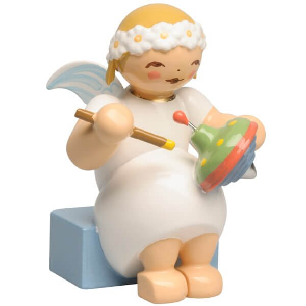 Marguerite Angel Sitting with Humming Top by Wendt & Kühn Image