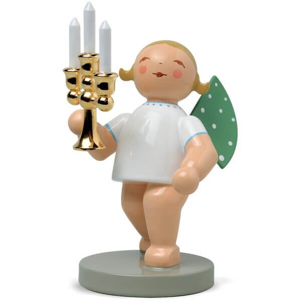 Gold Edition no 4 Candle Bearer Angel by Wendt & Kühn Image