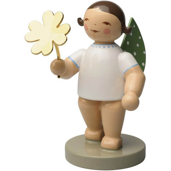 Gold Edition No 9 Good Luck Messenger Angel Brown Hair by Wendt & Kühn Image