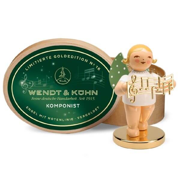Limited Gold Edition Composer Angel by Wendt & Kühn Limited Gold Edition Composer Angel by Wendt & Kühn Image