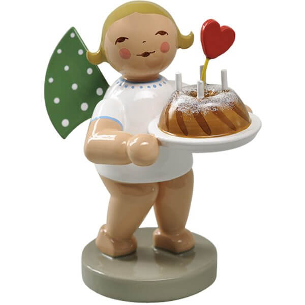 Angel with Cake and Heart by Wendt & Kühn Image