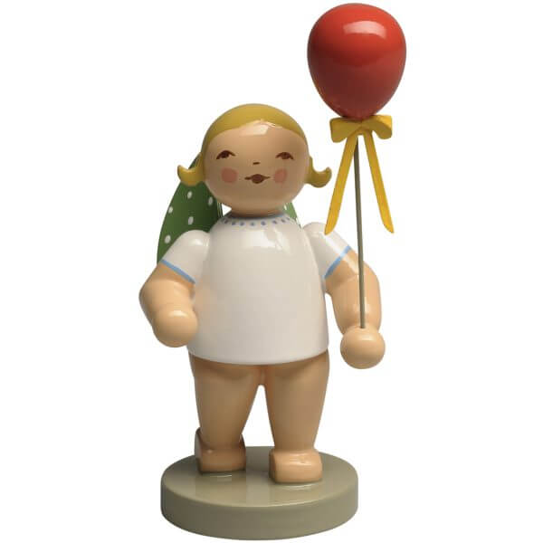 Angel with Red Ballon Blond Hair by Wendt & Kühn Angel with Red Ballon Blond Hair by Wendt & Kühn Image
