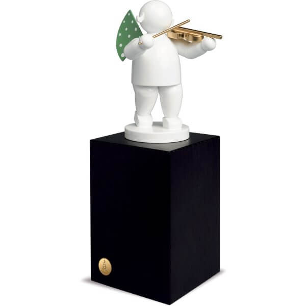 Angel with Violin on Large Pedestal by Wendt & Kühn Angel with Violin on Large Pedestal by Wendt & Kühn Image