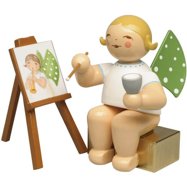 Birthday Angel 2023 with Easel by Wendt & Kühn Scene Birthday Angel 2023 with Easel by Wendt & Kühn Scene Image