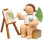Birthday Angel 2023 with Easel by Wendt & Kühn Image