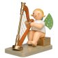 Blond Angel with Concert Harp Sitting by Wendt & Kühn Image