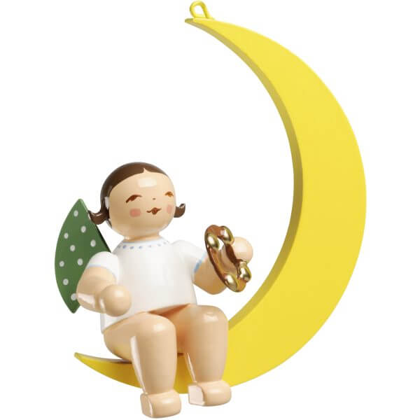 Angel with Headless Tambourine in Moon by Wendt & Kühn Image