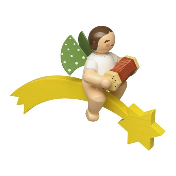 Angel with Concertina on Comet by Wendt & Kühn Image