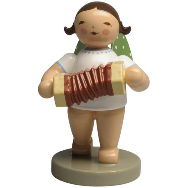 Angel with Concertina Brown Hair by Wendt & Kühn Angel with Concertina Brown Hair by Wendt & Kühn Image