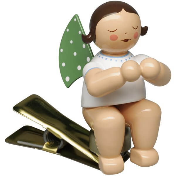 Angel Praying on Clip by Wendt & Kühn Image