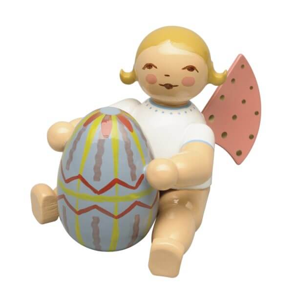 Angel with Blue Easter Egg by Wendt & Kühn Image