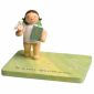 Angel with Gift for Mothers Day on Customized Base by Wendt & Kühn Image