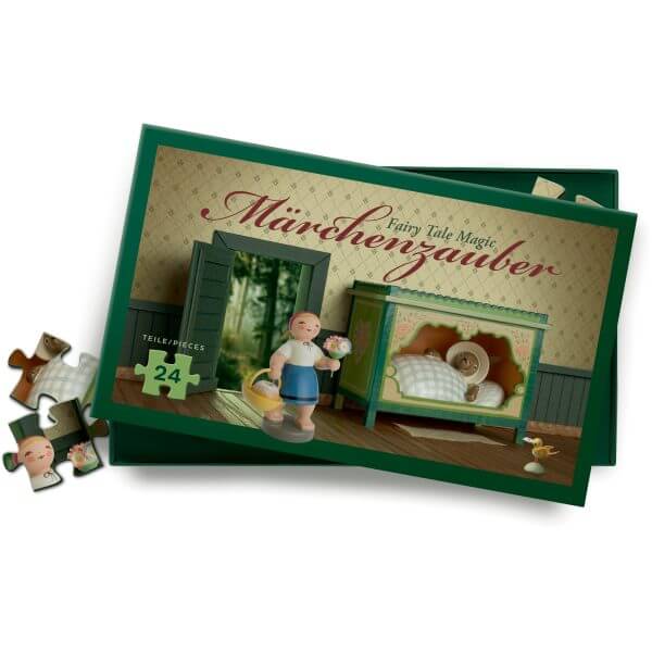 Red Riding Hood and the Wolf Jigsaw Puzzle by Wendt & Kühn Image