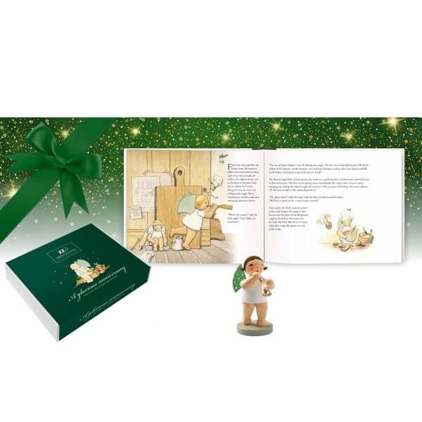 The Angel with Shawm and gis story gift set by Wendt & Kühn image