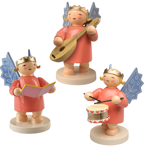 Three Angels with Crowns